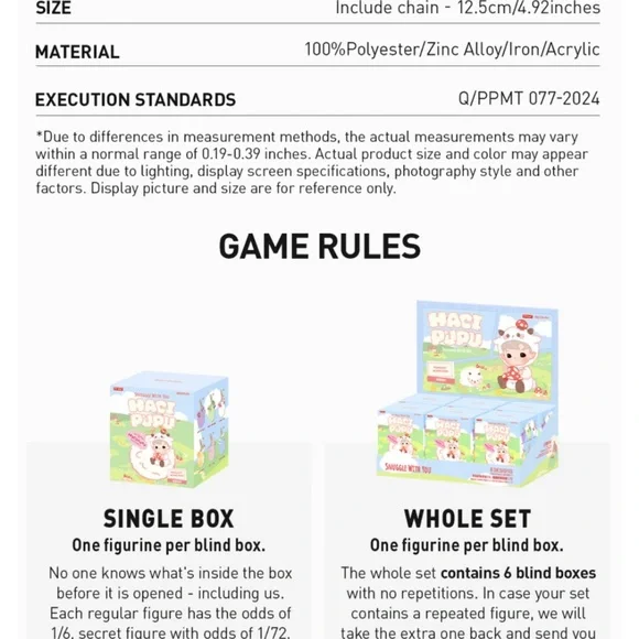 Hacipupu Pendant Blind Box - Picture 7 of 10